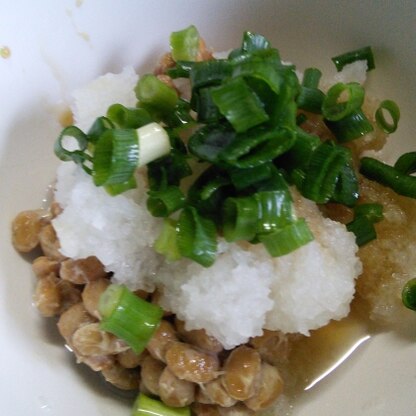 毎日食べる納豆、ちょっと付け足すだけで新鮮でした(^_^)

美味しくいただきましたヽ(*´∀｀)ﾉ♪